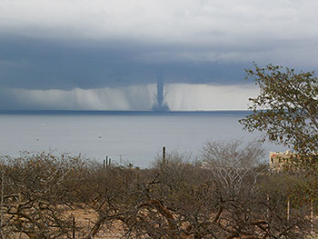 Waterspout off Cabo San Lucas